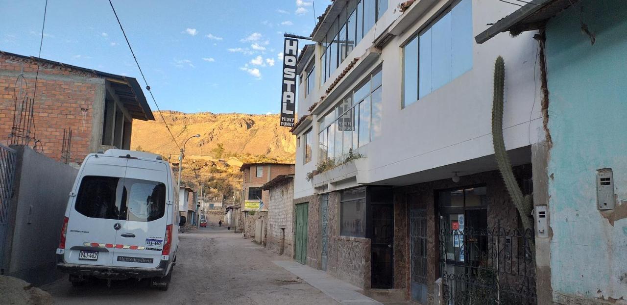 hotel MISKY PUÑUY - Valle del Sondondo Andamarca Exterior foto